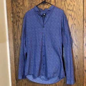 H&M Large button up dress shirt